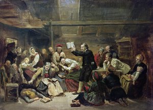 狂信者 作： Adolph Tidemand