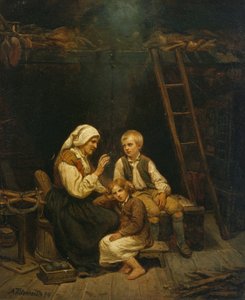おとぎ話のおばあさんの話 作： Adolph Tidemand