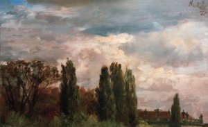 プリンスアルブレヒト公園の景色 作： Adolph Menzel