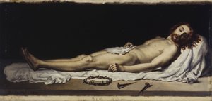 マラコフ教会のスケッチ：死せるキリスト 作： Adolphe Henri Dubasty