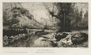 Valromay Ain、1868年。 作： Adolphe Appian