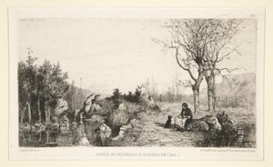 ロシロンの小川のほとり (アイン) 作： Adolphe Appian