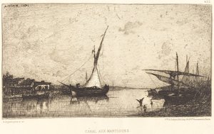 マルチーグ運河 作： Adolphe Appian