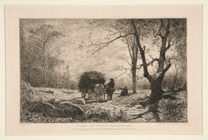 岩の道（クレイス周辺） 作： Adolphe Appian