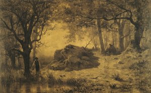 木の端の池 作： Adolphe Appian