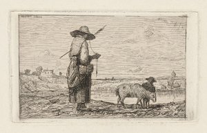 羊飼い 作： Adolphe Appian