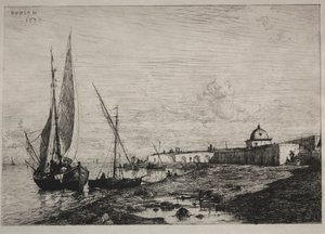 サンレモの港 作： Adolphe Appian