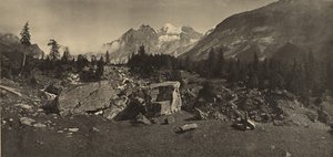 [アルプスの風景］ 作： Adolphe Braun