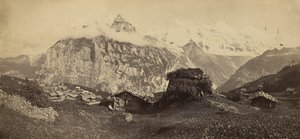 [アルプスの風景] 作： Adolphe Braun
