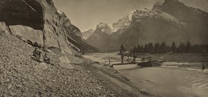 [アルプスの風景] 作： Adolphe Braun