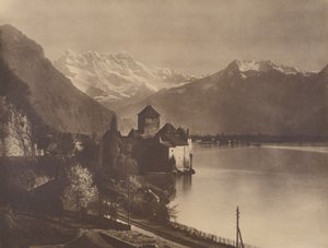 シヨン城 作： Adolphe Braun