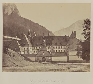 グランド・シャルトルーズ修道院。 作： Adolphe Braun