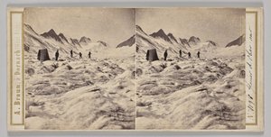 1198号 オベラー氷河 作： Adolphe Braun
