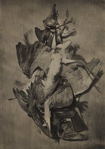 [狩猟の静物画] 作： Adolphe Braun