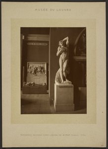 [ミケランジェロ作『死ゆく奴隷』、ルーヴル美術館] 作： Adolphe Braun