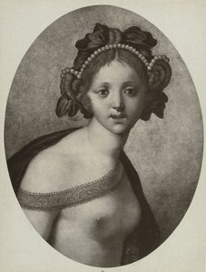 女性像、おそらく女神の絵の複製写真 金星（オブジェクトのタイトル）