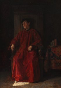 赤いローブの裁判官 作： Adolphe Charles Edouard Steinheil