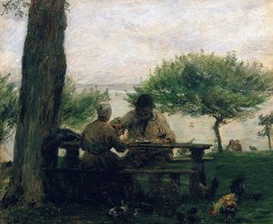 オンフルールでの食事、1875