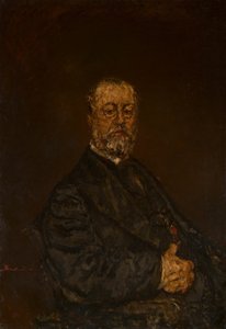 ムッシュ・ルーランの肖像 作： Adolphe Joseph Thomas Monticelli