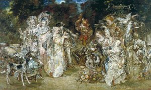 ヴァロワ時代の公園での再会