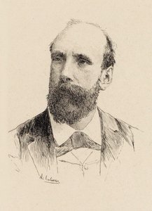 作曲家ガストン・サルヴェールの肖像 1847-1916 , 1894. 作： Adolphe Lalauze