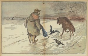 ル・リールのイラスト 作： Adolphe Leon Willette