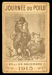 "Journee Du Poilu" 作： Adolphe Leon Willette