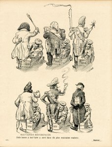 The Butter Plate, number 123, Satirical in Colour 作： Adolphe Leon Willette