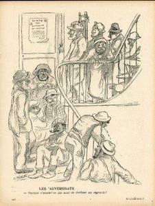 The Butter Plate, number 199, Satirical in Colour 作： Adolphe Leon Willette