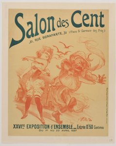 [Salon des Cent. April 1897] 作： アドルフ・レオン・ウィレット