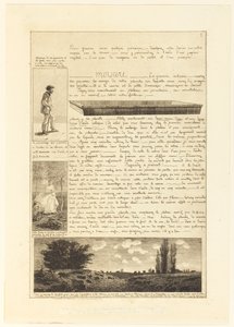エッチングの要素に関する手紙、3 ページ 作： Adolphe Martial Potemont