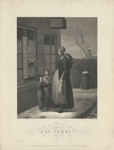Jai Perdu！、1824 作： Adolphe Roehn