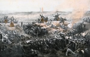フランス軍によるマラコフの奪取、1855 作： Adolphe Yvon