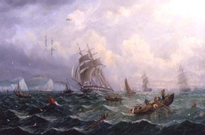 スカボローの途切れ途切れの海での配送 作： Adolphus Knell