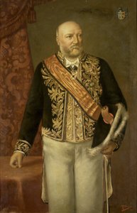 Cornelis Pijnacker Hordijk (1847-1908)。 総督 (1888-93) 作： Adriaan Boudewijnse