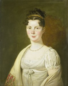 ヴィルヘルミナ マリア ハーク (1786-1857) の肖像、ゲリット ヴェルドレンの 4 番目の妻