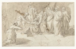 ラザロの育成 作： Adriaan de Weerdt