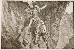 クルティウスの犠牲 作： Adriaen Brouwer