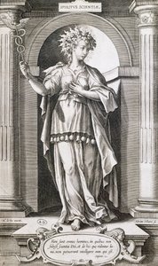 Alegoria das Ciências, de Adriaen Collaert (ca 1560-1618). 作： Adriaen Collaert