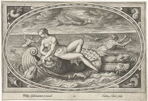 ガラテア ゼーゴデン（シリーズタイトル） 作： Adriaen Collaert