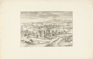 農家のある風景 アントワープ周辺の風景（連載タイトル） 作： Adriaen Collaert