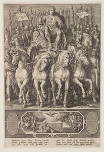 シーザーの勝利 作： Adriaen Collaert