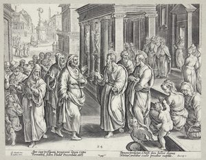 エリマスの目くらまし 作： Adriaen Collaert