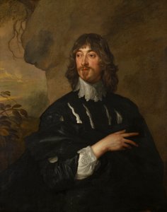 大佐、後のゴーリング卿の肖像。 ノリッジ伯爵（1585-1663）、1605-63年頃（キャンバスに油彩） 作： Adriaen Hanneman