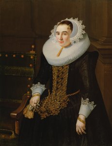 ソンス王女と言われる女性の肖像画 作： Adriaen Hanneman
