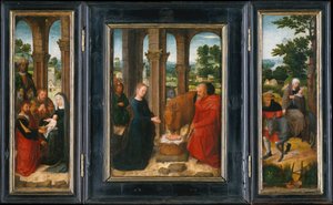 1521年以降の聖母の生涯. 作： Adriaen Isenbrandt