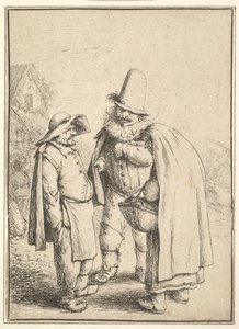 グロテスクな数字、1610-85。 作： Adriaen Jansz. van Ostade