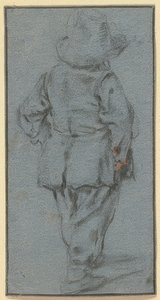 後ろから立っている少年 作： Adriaen Jansz. van Ostade