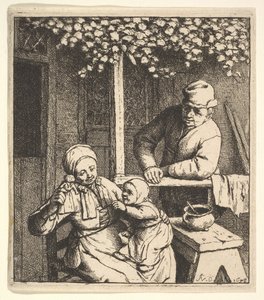 人形、1610-85。 作： Adriaen Jansz. van Ostade
