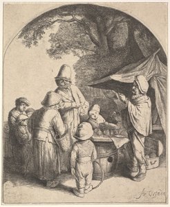 クワック、1610-85。 作： Adriaen Jansz. van Ostade
